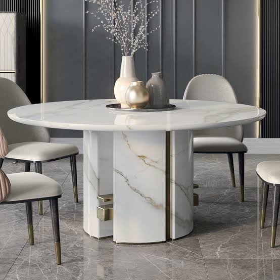 marble dining table gold coast