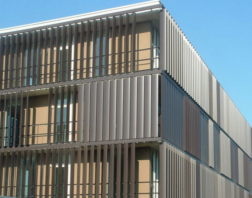 Aluminium louvers