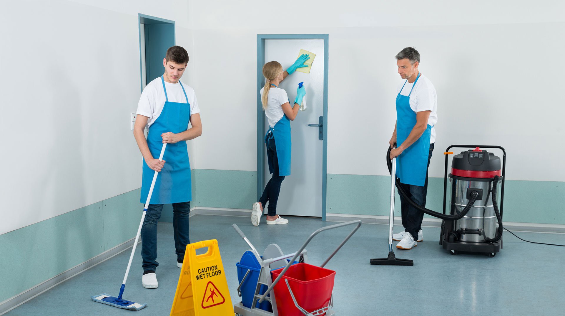 Commercial cleaning company