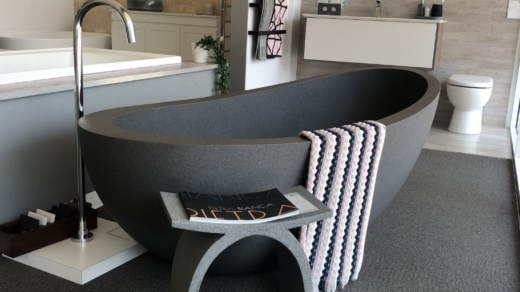 Stone baths in Byron Bay