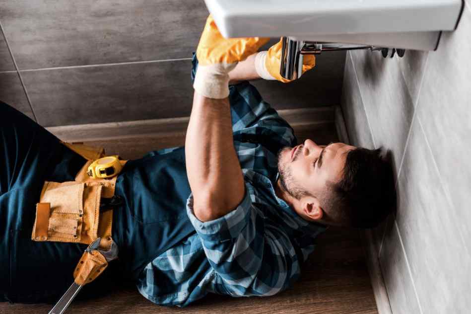 Residential plumbing maintenance
