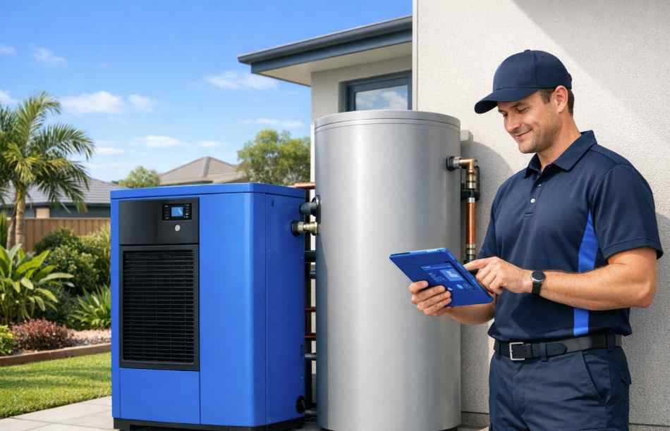 heat pump hot water system in Collingwood