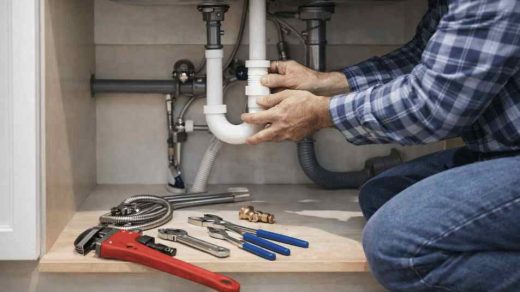 Residential plumbing maintenance