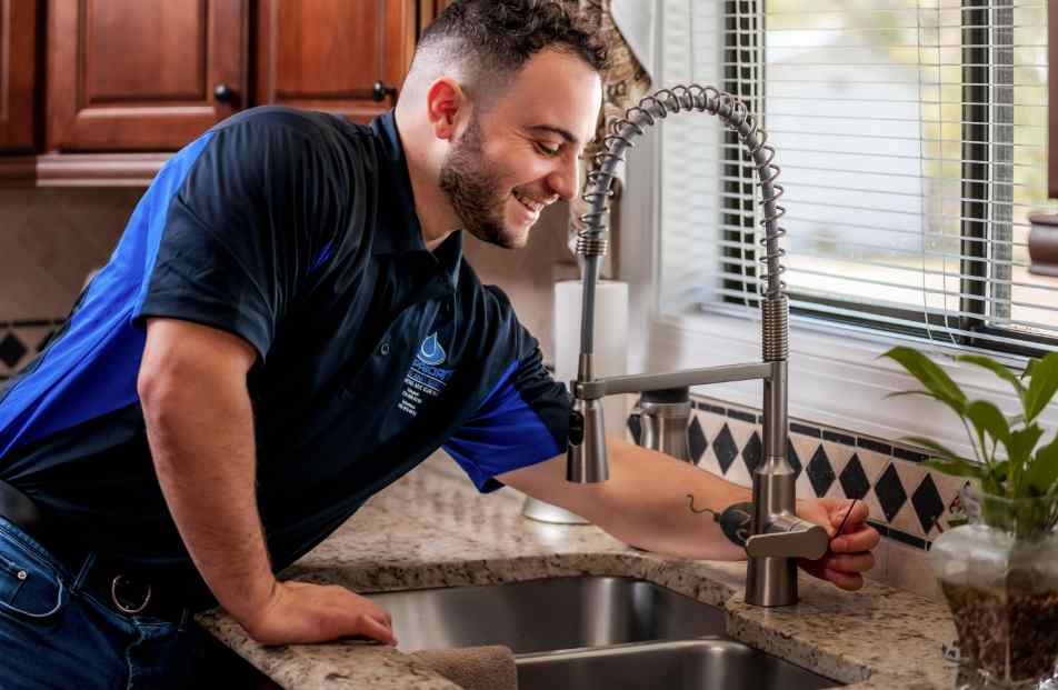 Residential plumbing maintenance